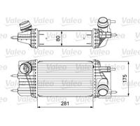 Valeo 818666 Intercooler - échangeur Alimentation d'air