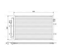 Valeo 822551 - Condenseur, climatisation