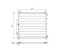 VALEO Condenseur de climatisation 822721
