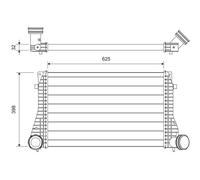 VALEO 822949 Intercooler, échangeur pour SEAT,VW