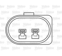 Lève-vitre - VALEO - 850594 - LV AV G-meca-conf-RNLT LAGUNA II(3/01>)