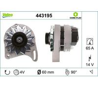 VALEO Alternateur Dynamo 443195 pour FIAT Panda Schrägheck (141) 5,1kg