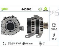 VALEO Alternateur Générateur 180A 14V Pour Volvo XC60 D5 AWD D3/D4 2.4 D/D3/D4