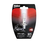 Valeo - Ampoule halogène 32502 H1 55W +50% LIGHT, lot de 1, noir