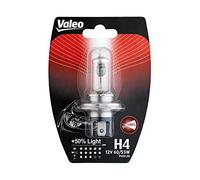 Valeo Ampoule Halogène + 50% LIGHT 32510 H4 60/55W lot de 1