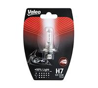 Valeo Ampoule Halogène + 50% LIGHT 32518 H7 55W lot de 1