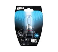 Valeo Ampoule feu de route 032526 Halogène HB3 12V 60W Effet bleu