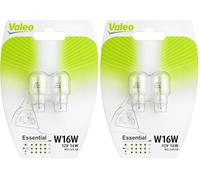 Valeo Ampoule Halogène Essential 32122 W16W Lot de 4