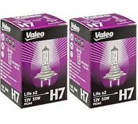 Valeo Ampoule Halogène LIFE X2 32517 H7 55W lot de 2