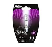 Valeo Ampoules Halogène, H1-Life x2-Blister x1, 32500, noir