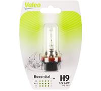 Valeo Ampoules Halogène, H9-Essential-Blister x1, 32010, noir