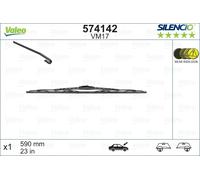 VALEO - Balai d'essuie-glace 574142 - 590 mm (Vendu à l'unité) - Réf. 574142