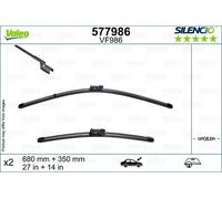 VALEO Balai d'essuie-glace Avant pour OPEL Mokka / Mokka X (J13)