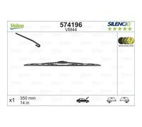 Balai d'essuie-glace VALEO Silencio VM44, 350mm, Arrière, 1 Pièce