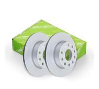 Valeo Boîte de 2 Disques de Frein Revêtus 673030, Essieu Arrière