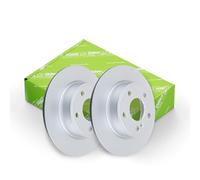 Valeo Boîte de 2 Disques de Frein Revêtus 673044, Essieu Arrière