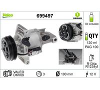 VALEO Compresseur Climatisation Convient pour Dacia Sandero II 699497