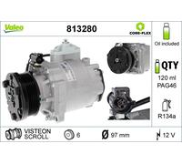 VALEO Compresseur Climatisation Convient pour Ford Tourneo Connectez Transit