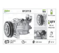 VALEO Compresseur Climatisation Convient pour Nissan Note E11 NE11 Micra III K12