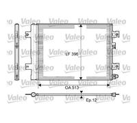 VALEO Condensateur Climatisation Avec Sèche-linge pour Dacia Sandero Ks _ Kia