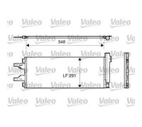 VALEO Condensateur Climatisation pour Fiat Ducato Choisir/Châssis