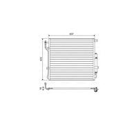 VALEO Condenseur (climatisation) 814200 Compatible avec: LAND ROVER DISCOVERY IV, LAND RANGE SPORT I
