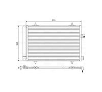 VALEO Condenseur (climatisation) 814420