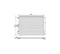VALEO 822598 Condenseur, climatisation