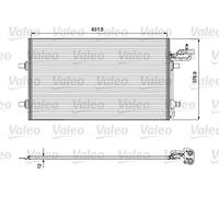 Valeo Condenseur de Climatisation 814323