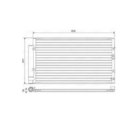 Valeo Condenseur de Climatisation 814458