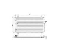 Valeo Condenseur de Climatisation 814496