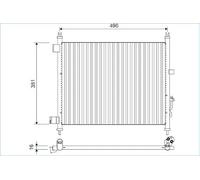 VALEO 822630 Condenseur, climatisation
