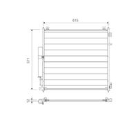 VALEO Condenseur de climatisation 822721