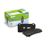 Valeo E-Performance Jeu de 4 Plaquettes de Frein 610501, Essieu Arrière