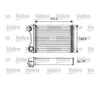 VALEO Échangeur De Chaleur Intérieur Pour Fiat Punto 1.2 60 Lancia Musa Ypsilon