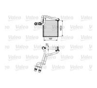 VALEO Échangeur Radiateur de Chauffage pour VW Golf Plus 1.4 TSI Jetta IV 1.2
