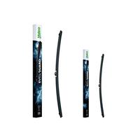 VALEO EVERGUARD - Kit De 2 Balais d'Essuie-glace Plats Premium En Silicone Avec Une Durée De Vie Prolongée X2 - VSF60+VSF35 Longueurs : 600mm + 350mm - Pack de 2