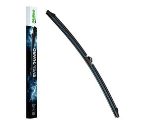 VALEO EVERGUARD - VSF45 - Balai d'Essuie-glace Premium Plat 450 mm Une durée de vie prolongée X2 avec la lame en Silicone Avant (Lot de 1 Essuie-glace) - 566005