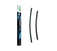 VALEO EVERGUARD - VSK14 - Un Kit de 2 Balais d'Essuie-glace Plats Premium En Silicone Avec Une Durée De Vie Prolongée X2 600mm/500mm - Avant - Lot de 2 balais d'essuie-glace - 566030