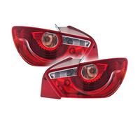 Valeo Feu arrière à technologie halogène, Référence 43832 pour SEAT Ibiza IV (2008 > 2012), blanc