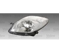 Valeo Feux Principal Dx, H4, PY21W, W5W, Projecteur Toyota Yaris 2009 Lens Clair