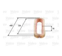 VALEO Filtre Cartouche Filtrante pour Mercedes-Benz 190 E 1.8 Saloon 585667