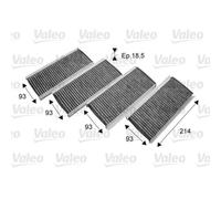 VALEO Filtre D'Habitacle à Charbon Activé pour BMW 3er Coupé E92 E93 715712