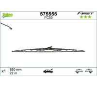 VALEO FIRST Balai d'essuie-glace pour VW Transporter T5 Van (7HA, 7HH, 7EA, 7EH)