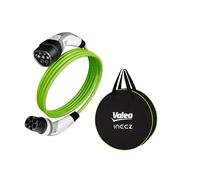Valeo - Câble de charge Ineez 652102 - Type 2 vers Type 2, 3,7 kW, 5 m - sac de transport