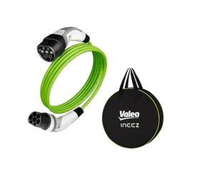 Valeo Ineez - 652103 - Câble de Recharge Véhicules Électriques ou Hybrides | avec Sac de Transport - Type 2 vers Type 2 - 7,4 kW - 5 Mètres