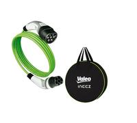 Câble de charge pour véhicules électriques ou hybrides - VALEO - Type 2 vers Type 2 - 22 kW - 5 m