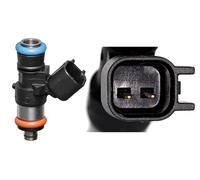 VALEO 348305 Injecteur Injecteur essence de conception Type de carburant ESSENCE Type d'injecteur COURT Longueur [mm] : Nombre de broches : Nombre de trous : 4 Pression [bars] : Resistance [ohms]: