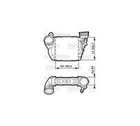 VALEO Intercooler, Refroidissement du moteur 817557
