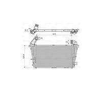 VALEO Intercooler, Refroidissement du moteur 818328